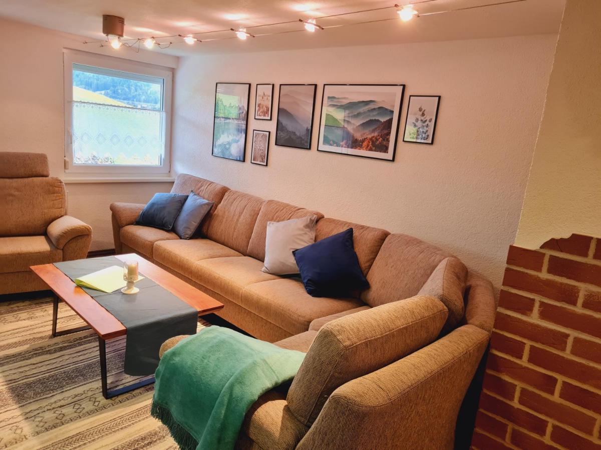 Ferienwohnung Waldfrieden Scheidegg Bagian luar foto