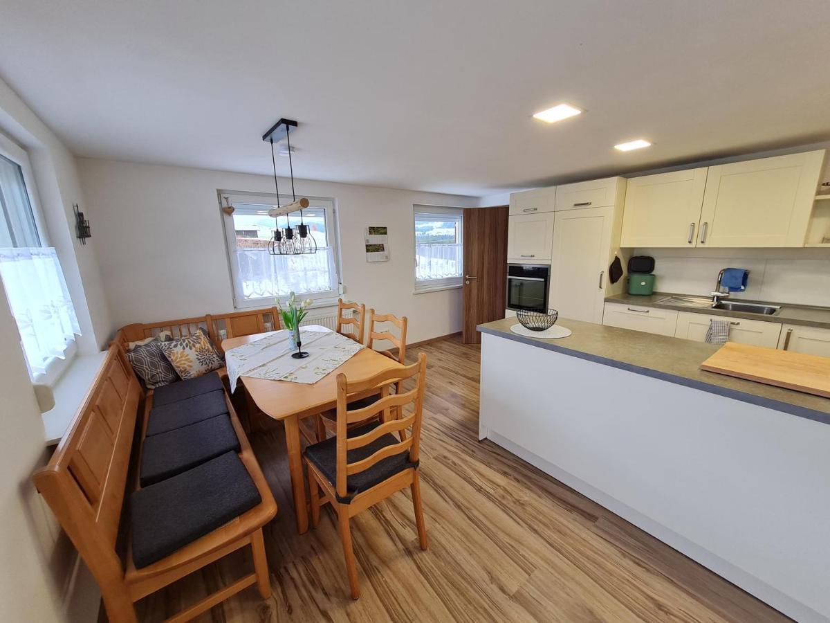 Ferienwohnung Waldfrieden Scheidegg Bagian luar foto