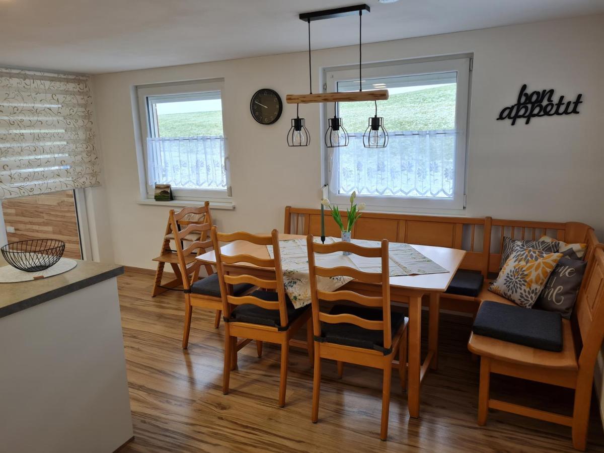 Ferienwohnung Waldfrieden Scheidegg Bagian luar foto