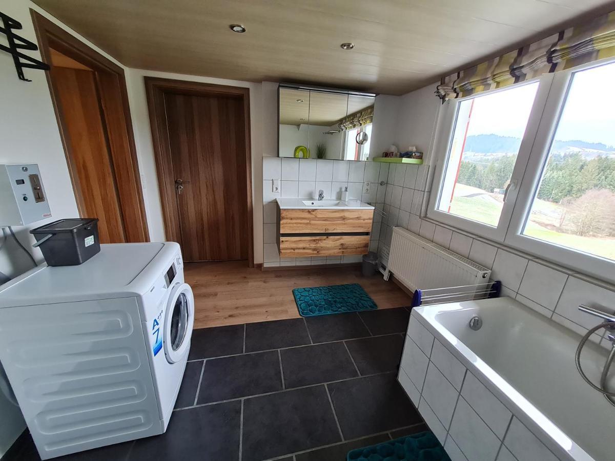 Ferienwohnung Waldfrieden Scheidegg Bagian luar foto
