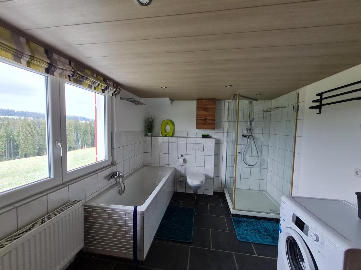 Ferienwohnung Waldfrieden Scheidegg Bagian luar foto