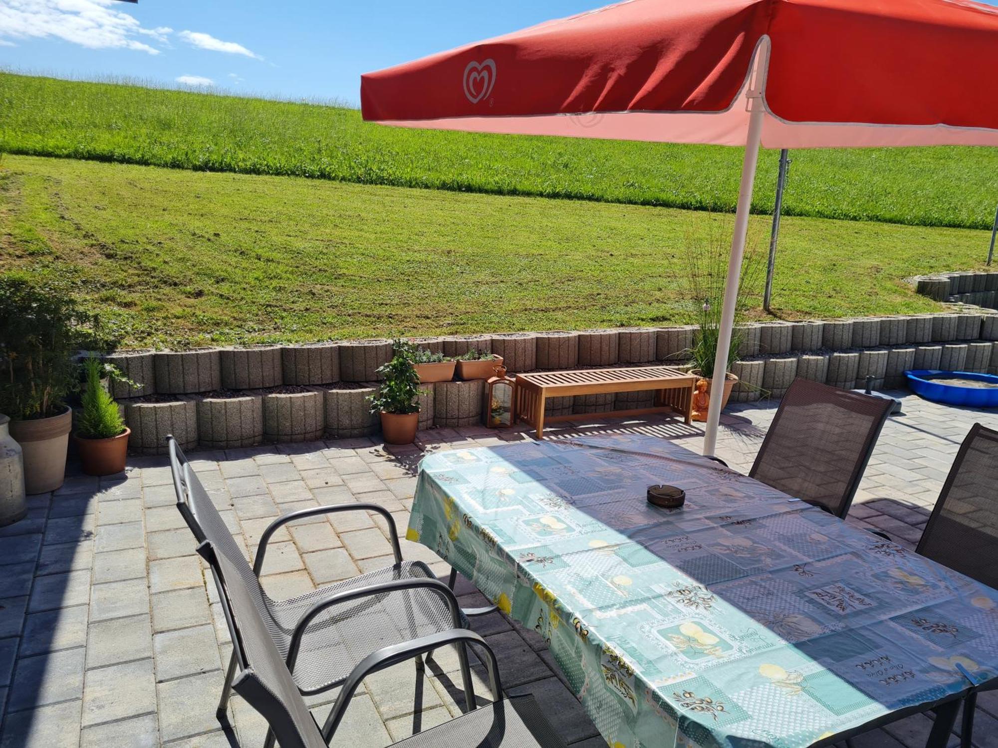 Ferienwohnung Waldfrieden Scheidegg Bagian luar foto
